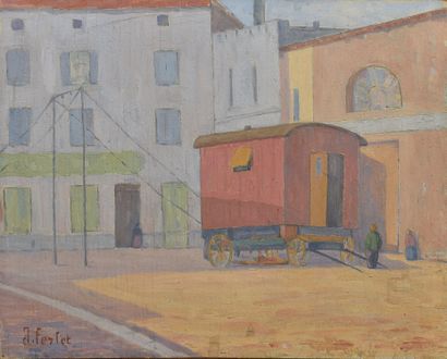 null *Jean FERLET (1889-1957)

The balancing act, Grézieu [-la-Varenne], 1946

Oil...