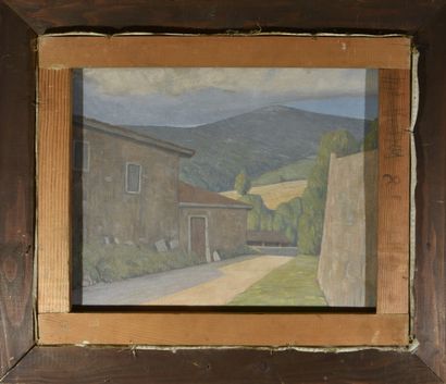 null *Jean FERLET (1889-1957)

Behind the church

Oil on canvas, signed lower right

On...