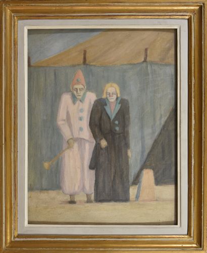 null *Jean FERLET (1889-1957)

In front of the circus

Oil on cardboard, monogrammed...