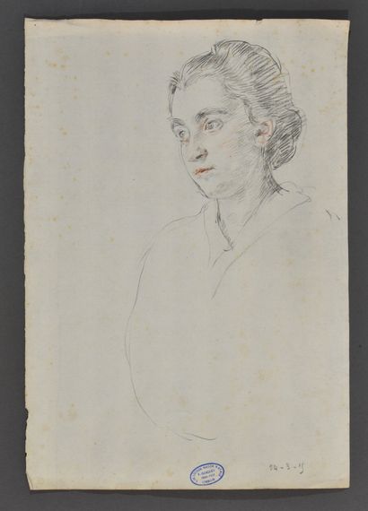 François Joseph GUIGUET (1860-1937) 
Portrait...