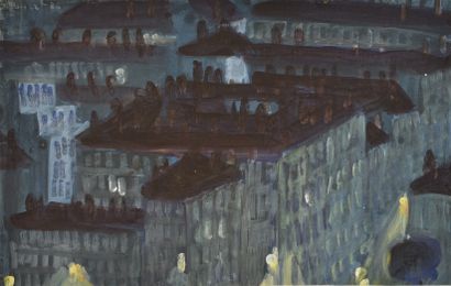null Jacques PONCET (1921-2012)

Les toits de Lyon, la nuit. 1986 (Série Villes)

Technique...