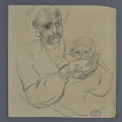 null François Joseph GUIGUET (1860-1937)

Angèle et son père. 1899

Fusain sur papier...