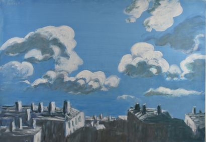 null Jacques PONCET (1921-2012)

Les toits, ciel bleu, 2001 (Série Lyon, Croix-Rousse)

Gouache...