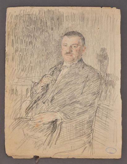 François Joseph GUIGUET (1860-1937) 
Portrait...