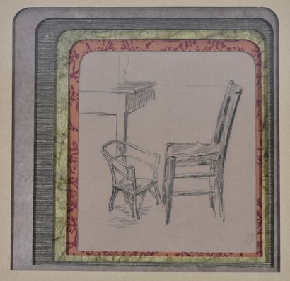 null François Joseph GUIGUET (1860-1937)

Deux dessins encadrées : 

-Petite Marie...