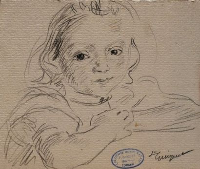 null François Joseph GUIGUET (1860-1937)

Portrait de Angèle enfant

Mine de plomb...
