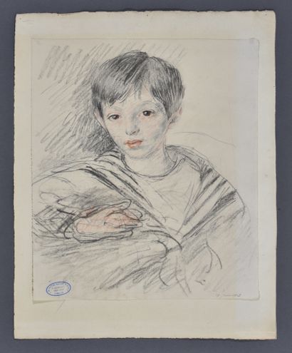 null François Joseph GUIGUET (1860-1937)

Little boy with a sailor collar. June 19,...