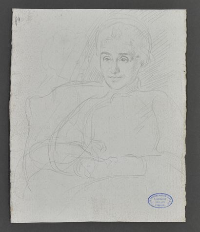 null François Joseph GUIGUET (1860-1937)

Set of three drawings portraits of women:...