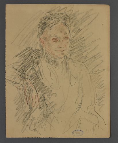 null François Joseph GUIGUET (1860-1937)

Ensemble de trois dessins portraits de...