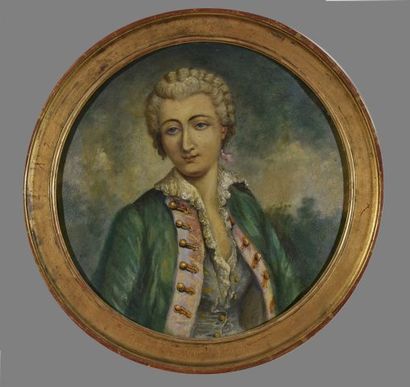 null French school end of XIXth or beginning of XXth century

Portrait of the Countess...