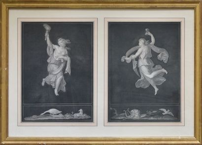 null Michelangelo MAESTRI (1779-1812), attributed to 

Allegories of the day and...