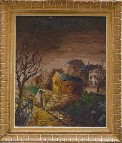 null Léon SCHWARZ-ABRYS (1905-1990)

Landscape of the Parisian Suburbs

Oil on panel,...