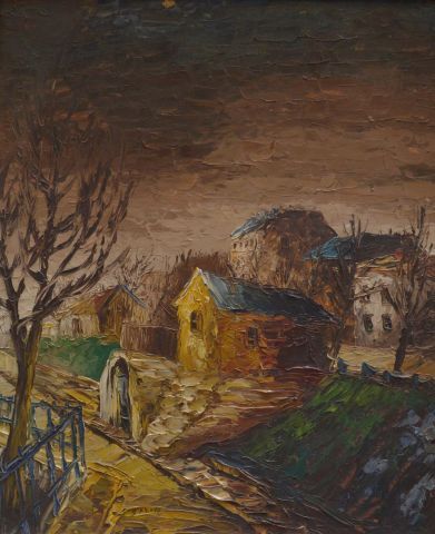null Léon SCHWARZ-ABRYS (1905-1990)

Landscape of the Parisian Suburbs

Oil on panel,...