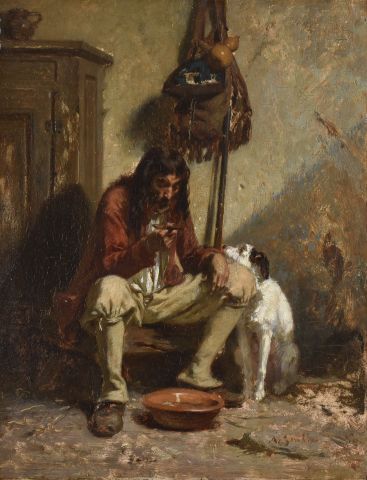 Alexandre GUILLEMIN (1817-1880)

Breton peasant...