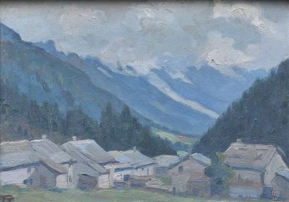 null Madeleine PLANTEY (1890-1985)

Montroc, Argentière Valley (Haute-Savoie)

Oil...