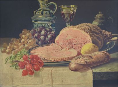 null Work from the end of the 19th century

Gastronomic composition

Chromolithographic...