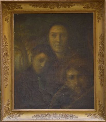 null French school of the second half of the 19th century

Mother and her two children...