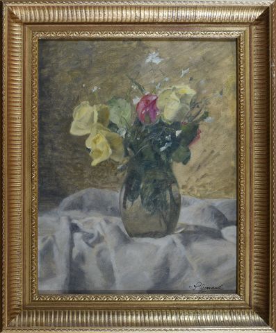 null Léon Garraud (1877-1961)

Bouquet de roses dans un vase en verre

Huile sur...