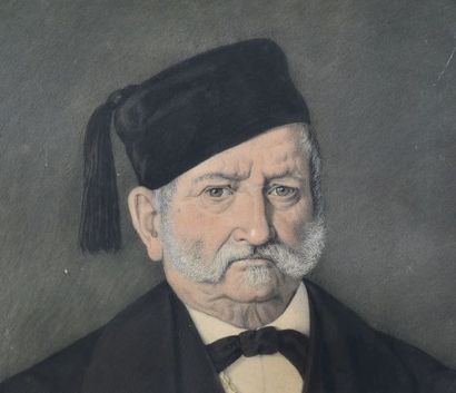 null Filippo STRATZI (École italienne du XIXe)

Portrait d’un notable, 1875

Aquarelle,...