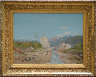 null Émile GODCHAUX (1860-1938)

Paysage des Alpes de Provence

Huile sur toile,...