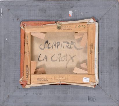 null Stéphane CAPITREL (né en 1959)

"La Croix"

Huile sur toile, signée en bas à...