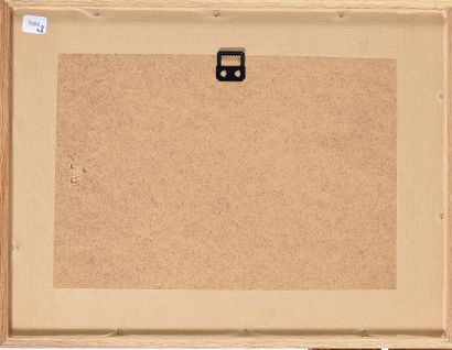 null Pierre COMBET-DESCOMBES (1885-1966)

Vallée, 1928

Fusain sur papier beige

Porte...