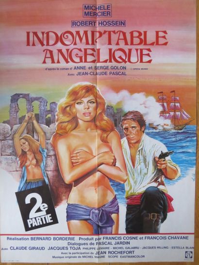 null INDOMPTABLE ANGELIQUE (1967) de Bernard BORDERIE avec Michèle Mercier, Robert...