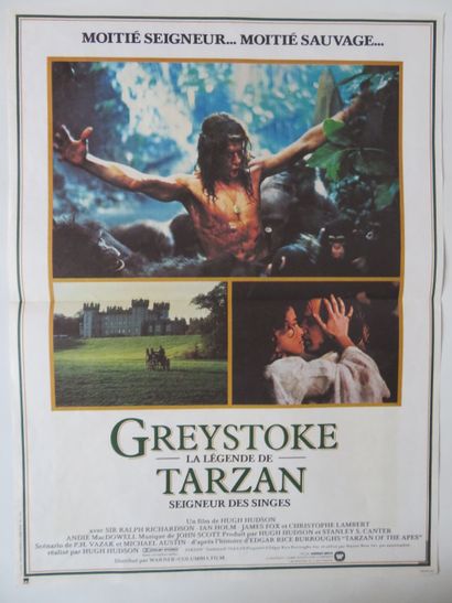null " GREYSTOKE, LA LEGENDE DE TARZAN" (Seigneur des Singes) - (1984) de Hugh HUDSON...