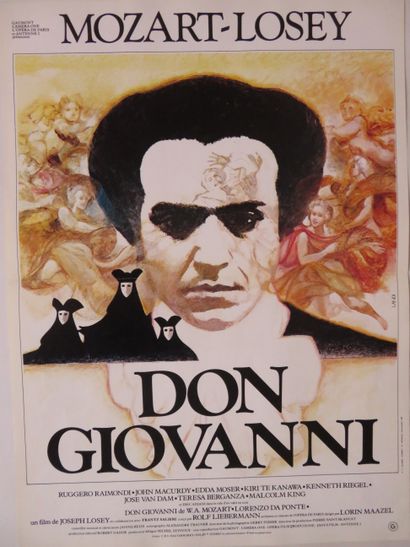 null "DON GIOVANNI" (1979) de Joseph LOSEY - Film OPERA avec Ruggero Raimondi, Jose...