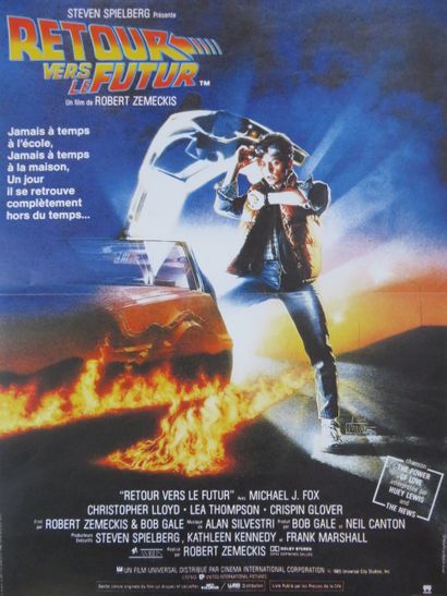 null "RETOUR VERS LE FUTUR" (1985) de Robert ZEMECKIS avec Michael J.Fox, Christopher...