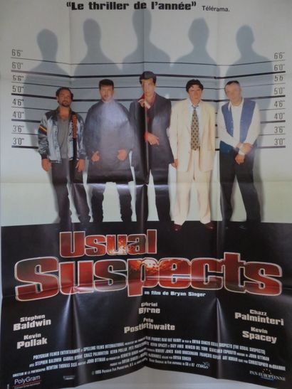null " USUAL SUSPECTS" ( 1995) de Bryan SINGER avec Stephen Baldwin, Kevin Spacey,...