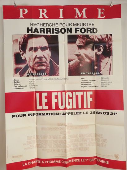 null "LE FUGITIF" (1993) de Andrew DAVIS avec Harrison Ford et Tommy Lee Jones -...