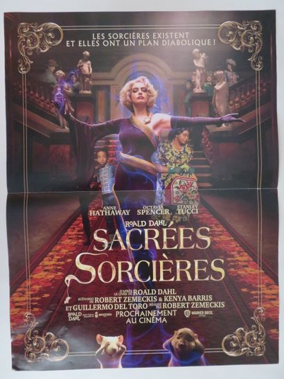null "SACREES SORCIERES" (2020) de Robert ZEMECKIS avec Anne Hathaway, Stanley Tucci...