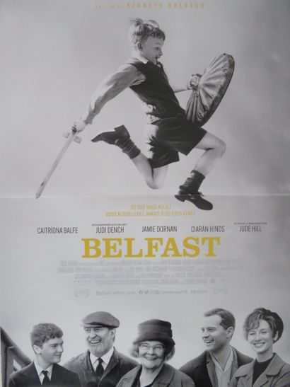 null "BELFAST" (2021) de Kenneth BRANAGH avec Caitriona Balfe, Judi Dench, Jamie...