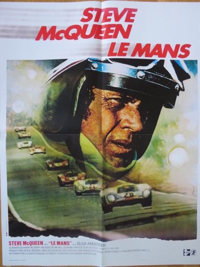 null " LE MANS " (1968) de Lee H.KATZIN avec Steve Mac Queen, Elga Andersen – Illustration...