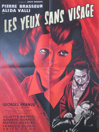null " LES YEUX SANS VISAGE " (1959) de Georges FRANJU avec Pierre Brasseur, Alida...