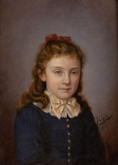 null *Joanny OGIER (1863-1922)

Portrait d’Anne-Marie Fayard, nièce du peintre, 1891

Huile...