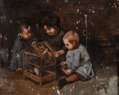Marcelin DESBOUTIN (1823-1902)

Enfants jouant...