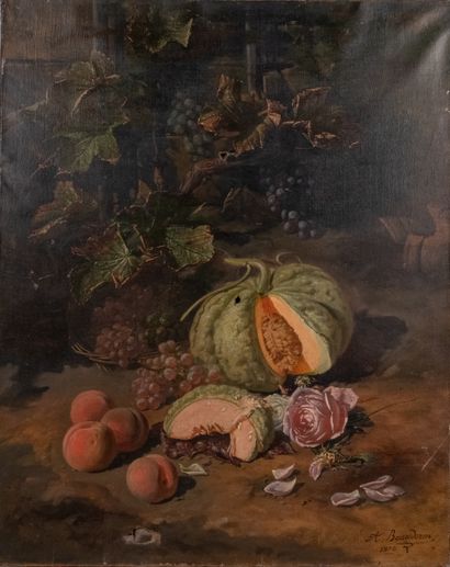 Alexandre BEAUDERON (1822-1898)

Melon, raisons,...