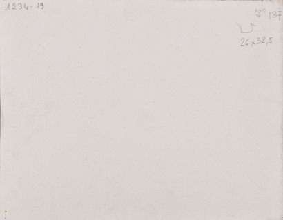 null Adolphe REY (1863-1944)
Arbres en été
Aquarelle sur papier fort, signée en bas...