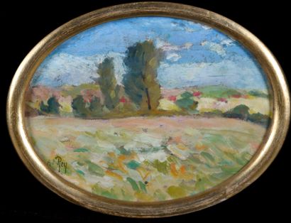 Adolphe REY (1863-1944)
Paysage estival en...