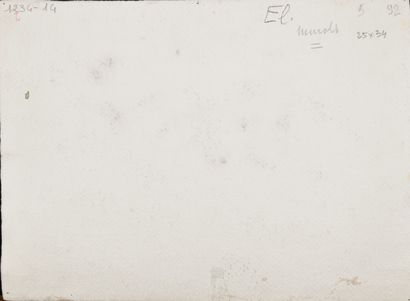 null Adolphe REY (1863-1944)
Murol (Puy-de-Dôme)
Aquarelle sur papier fort, signée...
