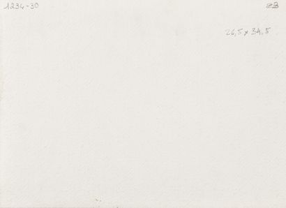 null Adolphe REY (1863-1944)
Personnage dans un champ, 1914
Aquarelle sur papier...