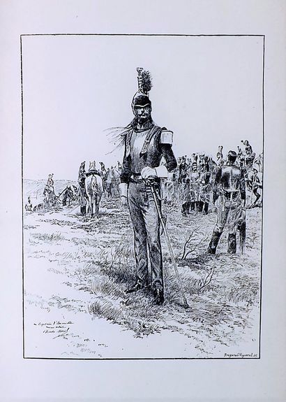null AMONVILLE (Capitaine d’). Le 8ème cuirassiers. Journal historique du régiment,...