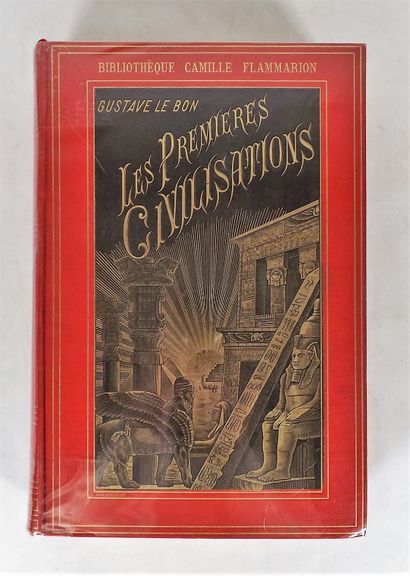 null [Cartonnage]. LE BON (G.). Les premières civilisations. P., Flammarion, s.d....