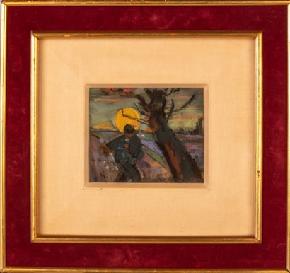 null Henriette DELORAS (1901-1941)

Le semeur d’après Van Gogh

Pastel, signé et...