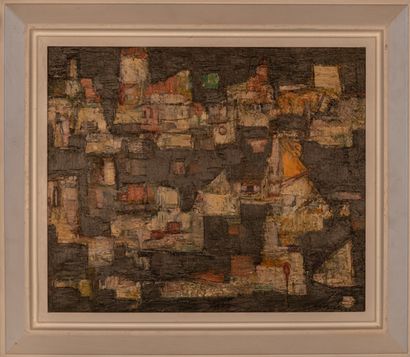 null Jean SAUSSAC (1922-2005)

The port, 1956

Oil on canvas, signed and dated lower...