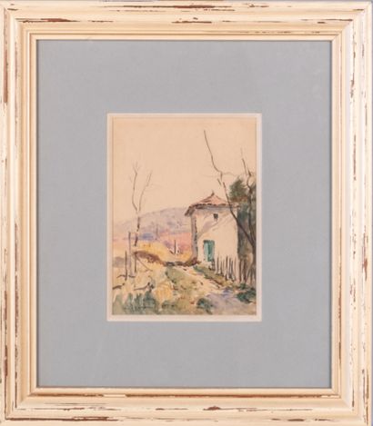 null Louis AGERON (1865-1935)

Old house in Saint-Péray

Watercolor, signed and located...