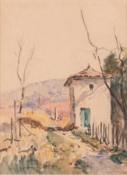 Louis AGERON (1865-1935)

Old house in Saint-Péray

Watercolor,...