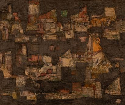 null Jean SAUSSAC (1922-2005)

The port, 1956

Oil on canvas, signed and dated lower...